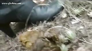 Five girls pooping together