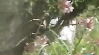 Outdoor Japanese girl