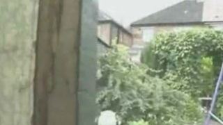 Peeing in the garden