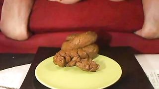 Big turd on a plate