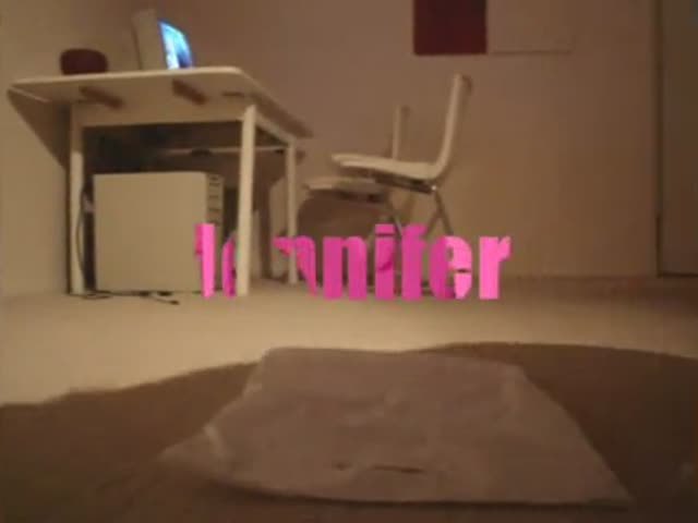 Sexy girl takes a shit at home