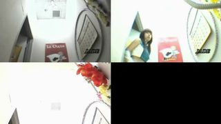 Asian girls pooping mix