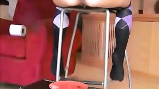 Two sexy girls pooping on a plate