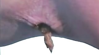 Outdoor poop with a blonde girl