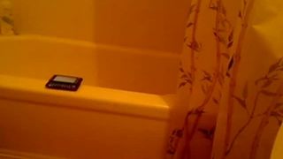 Fat ebony girl pooping