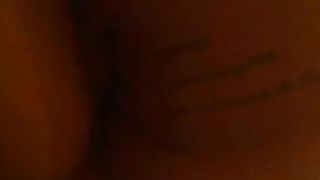 Fat ebony girl pooping