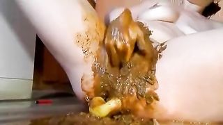 Hard scat fisting