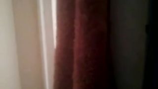 Sister caught pooping