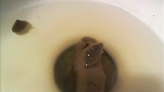 Dani pooping while reading