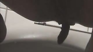 Mix of girls pooping outdoor