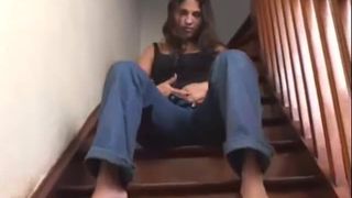 Shit on some stairs