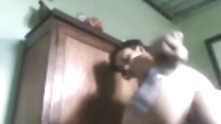 Drunk girl pooping on webcam