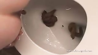Compilation of girls pooping