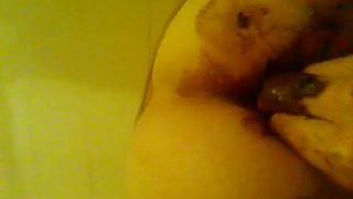 Sexy girl fingering her ass