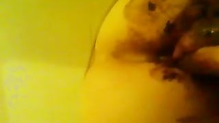 Sexy girl fingering her ass