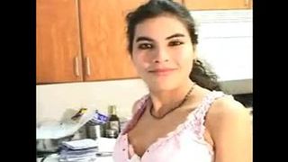 Yellow creamy shit from her ass