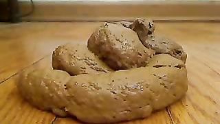 Shit in doggy style position