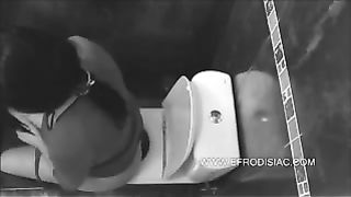Hidden camera toilet