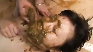 Asian lesbian scat