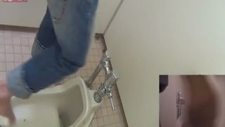 Hidden camera toilet