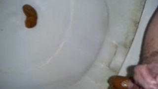 Long red turd