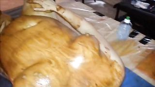 Diarheea on her face