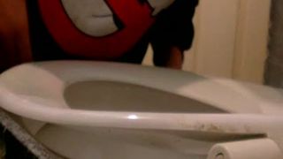 Chubby girl pooping for us