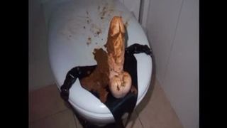 Ride a shitty dildo