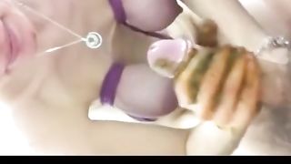 Sucking a shitty cock