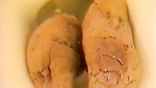 Huge turd from tight ass