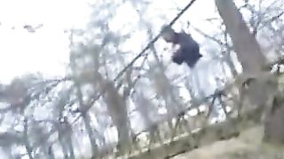 Diarheea from a bridge