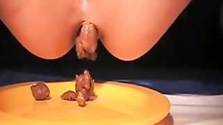 Constipated girl