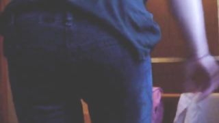 Creamy poop in black panties