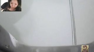 Brunette hottie on hidden camera