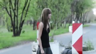 Pooping in her white panties